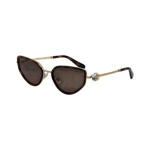 Swarovski Women's Sk7027 56Mm Sunglasses, Gold